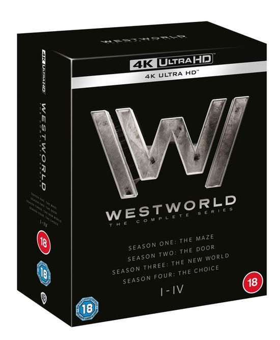 Cover for Westworld · Westworld Series 1-4 Complete Series (4K Ultra HD) (2023)