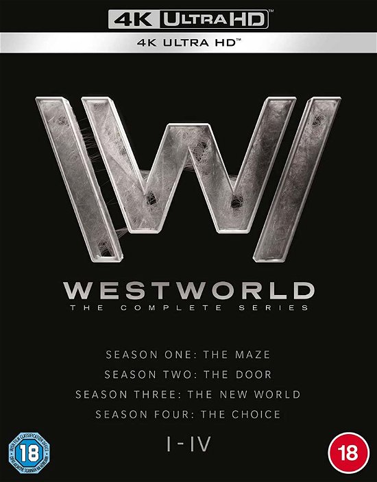 Westworld Series 1 to 4 Complete Collection - Westworld: the Complete Series - Films - Warner Bros - 5051892241045 - 6 mars 2023