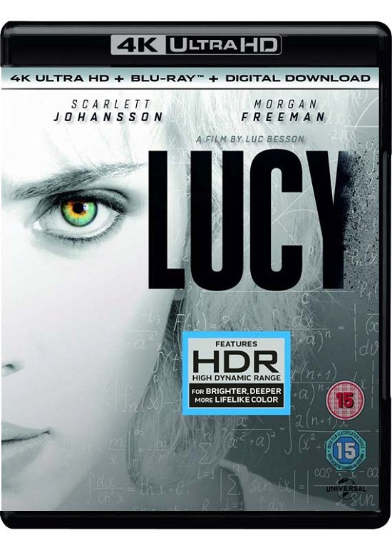 Cover for Lucy (4k Blu-ray) · Lucy (4K UHD Blu-ray) (2017)