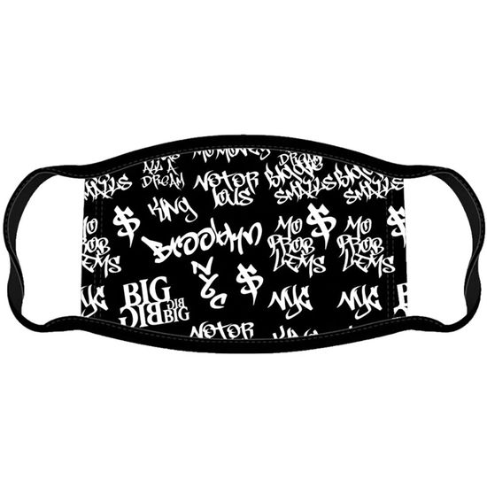 Cover for Biggie Smalls · Biggie Smalls Face Mask: Grafitti (MERCH) [Black edition]