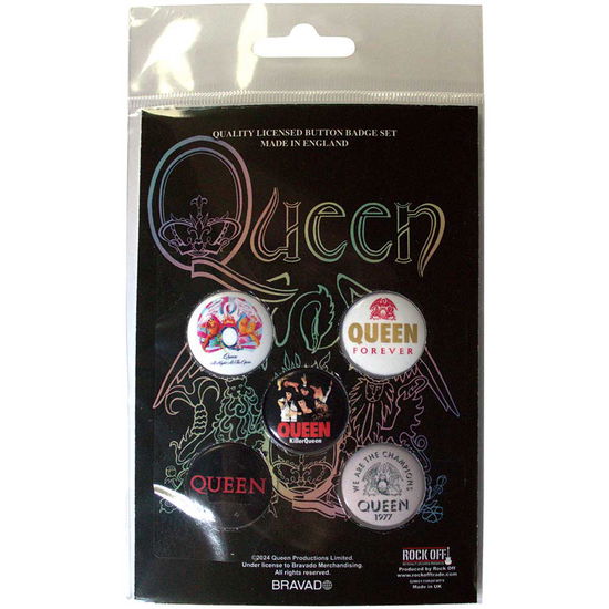 Cover for Queen · Queen  Button Badge Pack: Killer Queen (MERCH) (2024)