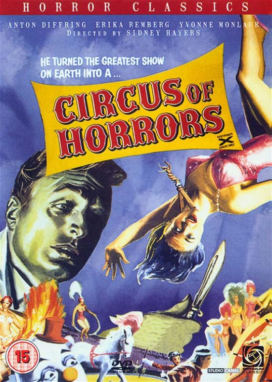 Cover for Sidney Hayers · Circus Of Horrors (DVD) (2007)