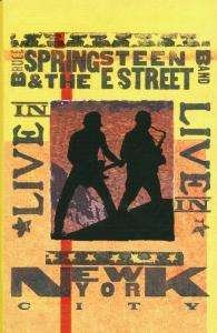 Cover for Bruce Springsteen  · Live In New York City  (2 Audiocassette) (Kassette)