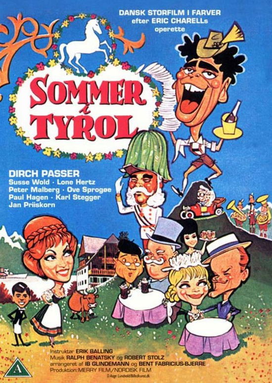 Cover for Sommer i Tyrol (1964) [DVD] (DVD) (2024)