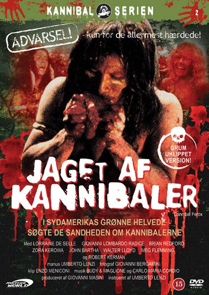 Cover for Umberto Lenzi · Jaget af Kannibaler (DVD) (2006)