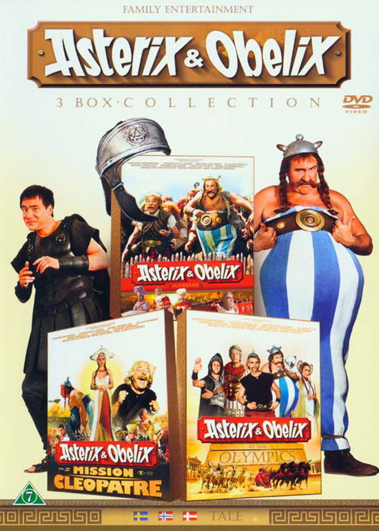 Asterix & Obelix Collection - Asterix & Obelix - Elokuva - Sandrew - 5712192000045 - keskiviikko 31. elokuuta 2022