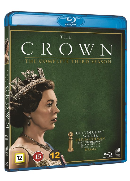 Cover for The Crown · Crown, The - Sæson 3 (Blu-ray) (2020)