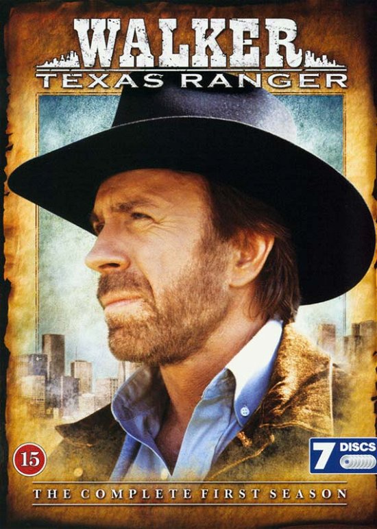 Walker, Texas Ranger - sæson 1 [DVD] - Walker Texas Ranger - Films - HAU - 7332431996045 - 25 september 2023