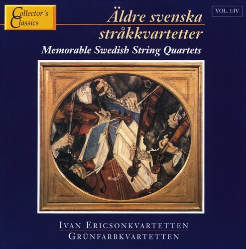 Cover for Ivan -Kvartett- Ericson · Aldre Svenska Strakkvartetter 4 (CD) (2019)