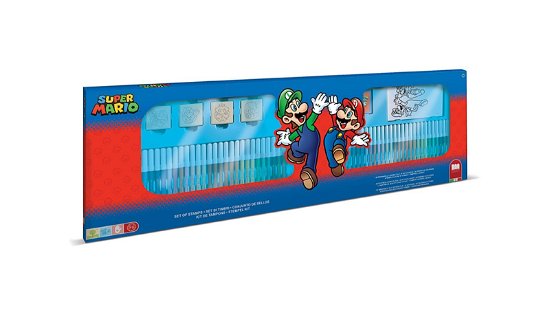 Super Mario Bros - 60 Pennarelli - Merchandise -  - 8009233181045 - 