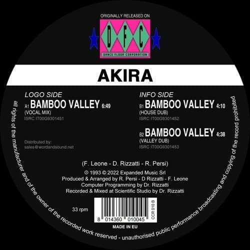 Cover for Akira · Bamboo Valley (LP) [Coloured edition] (2023)