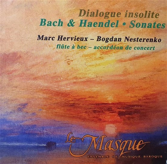 Cover for Le Masque · Back &amp; Handel: Dialogue Insolite (CD) (2022)