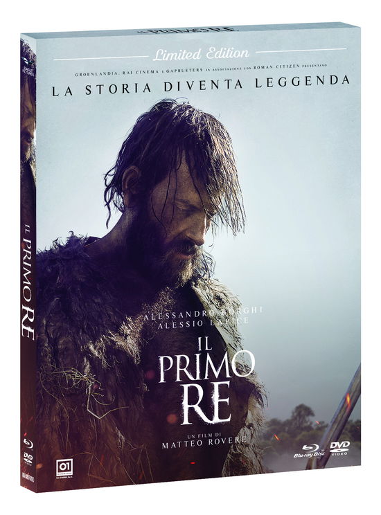 Cover for Alessandro Borghi,alessio Lapice,fabrizio Rongione · Il Primo Re + Booklet Ltd Combo (Br+Dv) (DVD/Blu-ray) (2020)