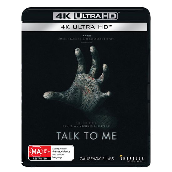 Talk to Me (4k Uhd) - 4k Ultra Hd - Elokuva - HORROR - 9344256028045 - perjantai 3. marraskuuta 2023