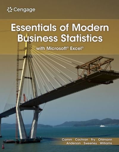 Cover for Anderson, David (University of Cincinnati) · Essentials of Modern Business Statistics with Microsoft? Excel? (Pocketbok) (2024)