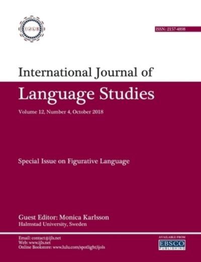 Cover for Mohammad Ali Salmani Nodoushan · International Journal of Language Studies (IJLS) - Volume 12 (4) (Book) (2018)