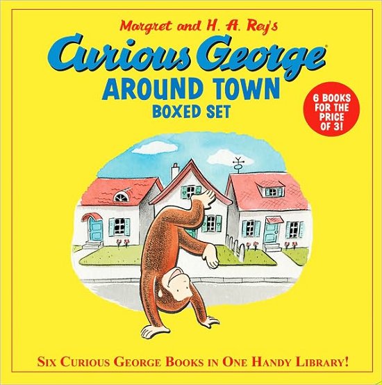 Cover for H. A. Rey · Curious George Around Town 6-Book Box Set: 6 Favorite 8x8s! - Curious George (Paperback Bog) (2010)