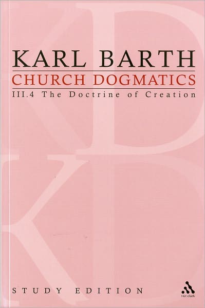 Cover for Karl Barth · Church Dogmatics Study Edition 20: The Doctrine of Creation III.4 A§ 55-56 - Church Dogmatics (Pocketbok) [Study edition] (2010)