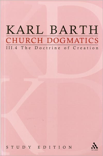 Cover for Karl Barth · Church Dogmatics Study Edition 20: The Doctrine of Creation III.4 A 55-56 - Church Dogmatics (Pocketbok) [Study edition] (2010)