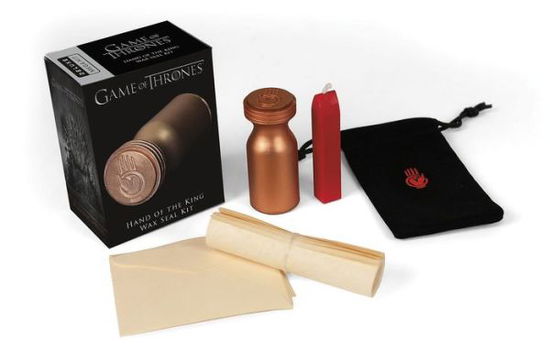 Cover for Running Press · Game of Thrones: Hand of the King Wax Seal Kit (MERCH) (2015)