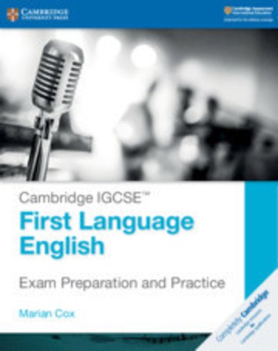 Cover for Marian Cox · Cambridge IGCSE (TM) First Language English Exam Preparation and Practice - Cambridge International IGCSE (Taschenbuch) [New edition] (2019)