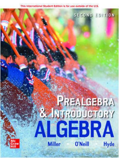 Cover for Julie Miller · ISE Prealgebra &amp; Introductory Algebra (Paperback Book) (2019)