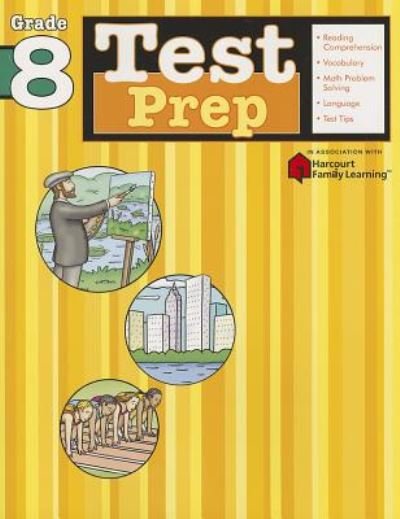 Cover for Flash Kids · Test Prep, Grade 8 (Paperback Book) (2005)