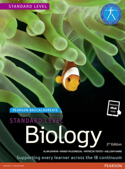 Cover for Patricia Tosto · Pearson Baccalaureate Biology Standard Level 2nd edition print and ebook bundle for the IB Diploma - Pearson International Baccalaureate Diploma: International Editions (Bok) (2014)