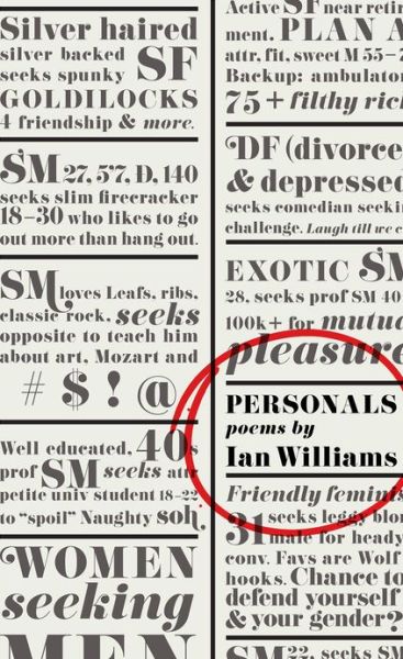 Personals - Ian Williams - Książki - Broadview Press Ltd - 9781554811045 - 30 lipca 2012