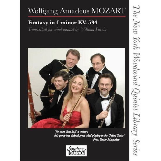 Cover for Wolfgang Amadeus Mozart · Fantasy in F Minor, K. 594 (Partituren) (2015)