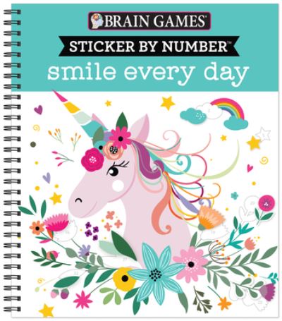 Sticker by Number Smile Everyday - Publications International Ltd - Books - Publications International, Limited - 9781645582045 - June 1, 2020