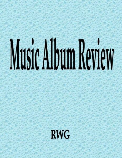 Cover for Rwg · Music Album Review (Paperback Book) (2019)