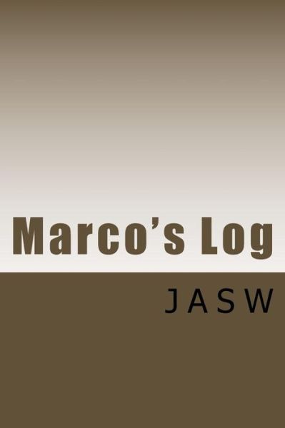 Cover for J As W · Marco's Log (Paperback Book) (2018)