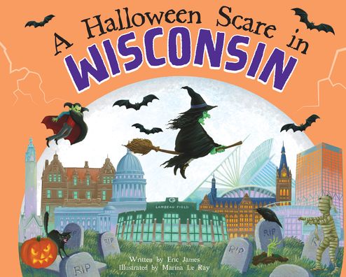 Cover for Eric James · A Halloween Scare in Wisconsin (Hardcover Book) (2021)