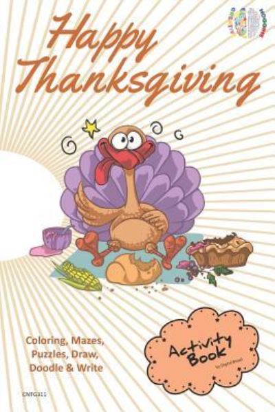 Cover for Digital Bread · Happy Thanksgiving Activity Book for Creative Noggins (Pocketbok) (2018)