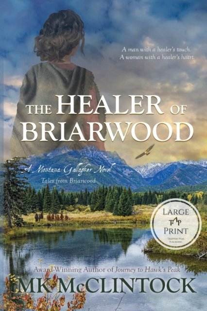 Cover for Mk McClintock · The Healer of Briarwood (Large Print) (Paperback Bog) (2020)