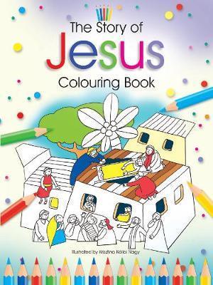 Cover for Bethan James · The Story of Jesus Colouring Book (Pocketbok) (2020)