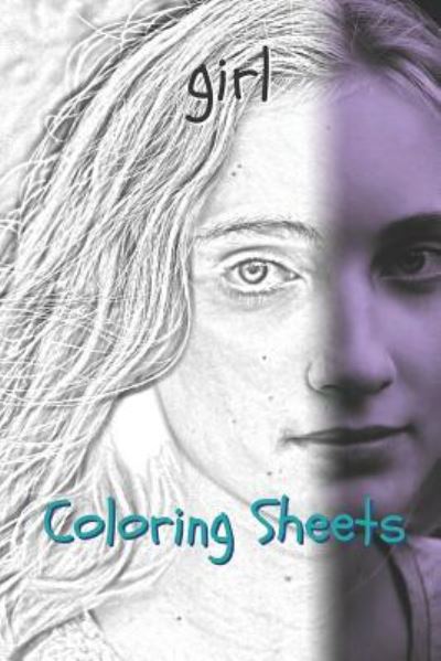 Cover for Coloring Books · Girl Coloring Sheets (Paperback Book) (2019)