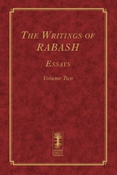 Cover for Baruch Shalom Ashlag Halevi · Writings of Rabash (Book) (2019)