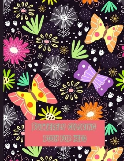 Cover for Boggy Adib · Butterfly coloring book for kids (Paperback Book) (2021)