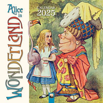 Cover for Alice in Wonderland Wall Calendar 2025 (Art Calendar) (Kalender) [New edition] (2024)