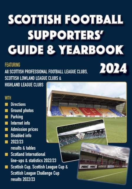 Cover for Scottish Football Supporters' Guide &amp; Yearbook 2024 (Pocketbok) (2023)