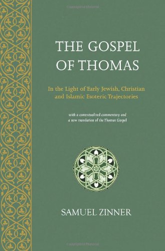 Cover for Samuel Zinner · The Gospel of Thomas (Matheson Monographs) (Paperback Book) (2011)