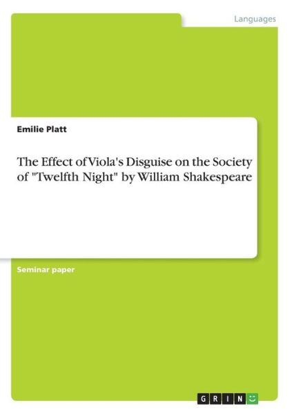 Cover for Platt · The Effect of Viola's Disguise on (Book)