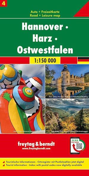 Hannover - Harz - Ostwestfalen - Freytag + Berndt - Books - Freytag-Berndt - 9783707918045 - June 1, 2019