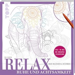 Cover for Relax · Linien Nachfahren &amp; Entspannen (Bog)