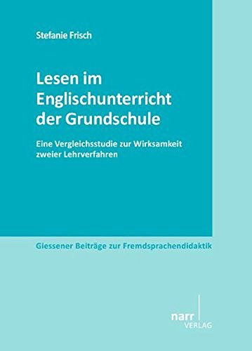 Cover for Stefanie Frisch · Lesen im Englischunterricht der Grundschule (Paperback Book) (2013)