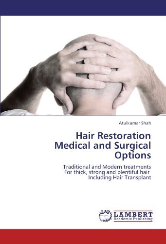 Cover for Atulkumar Shah · Hair Restoration Medical and Surgical Options: Traditional and Modern Treatments for Thick, Strong and Plentiful Hair Including Hair Transplant (Paperback Bog) (2011)