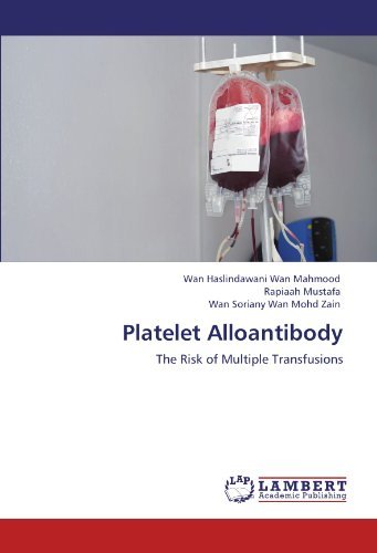 Cover for Wan Soriany Wan Mohd Zain · Platelet Alloantibody: the Risk of Multiple Transfusions (Taschenbuch) (2012)