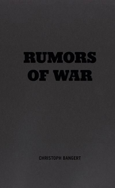 Cover for Bangert · Rumors Of War (Hardcover bog) (2021)